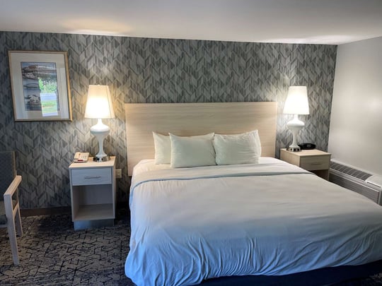 Newly renovated King Room