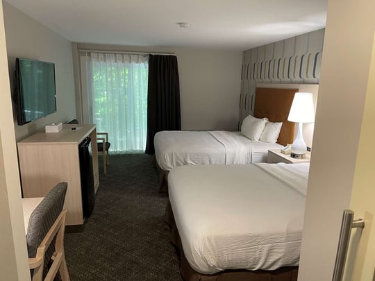 Enjoy our newly renovated Two Queen Room