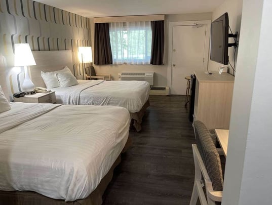 Enjoy our newly renovated Two Queen Room