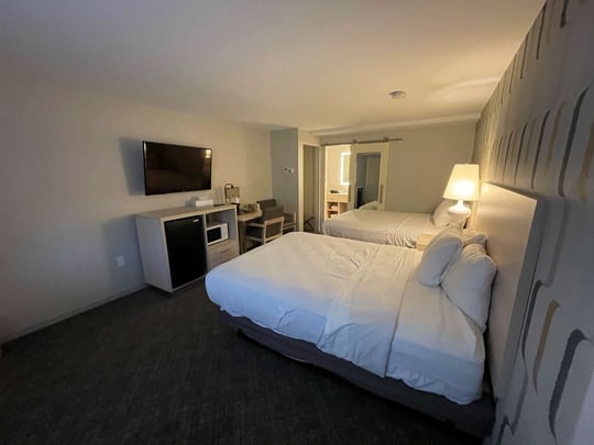 Enjoy our newly renovated Two Queen Accessible Room