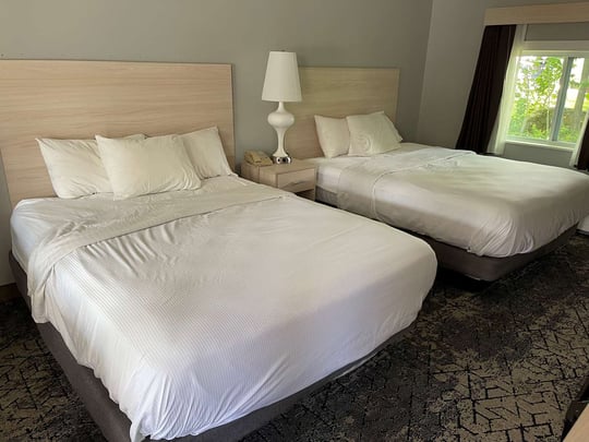 Enjoy our newly renovated Three Queen Suite