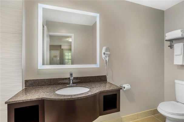 Two Double Beds - Guest Bath