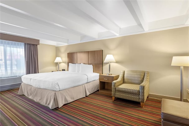 ADA - 1 King Bed w/ Roll In Shower