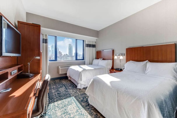 Guest Room with Two Double Beds