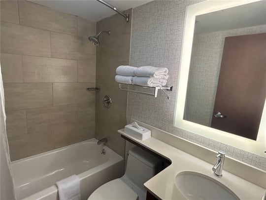 Guest Bathroom with Bathtub