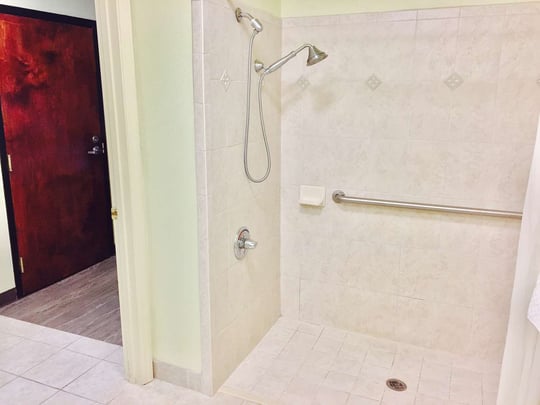 Accessible Standing Shower