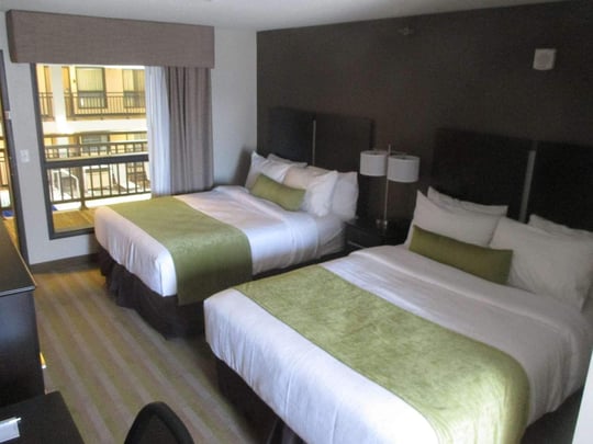 Guest Room with Two Queen Size Beds