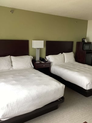 Two Full Sized Beds Suite with Sofa