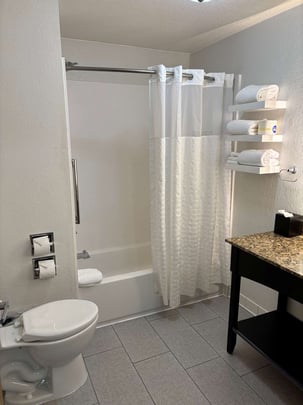 South End King Suite Guest Bathroom