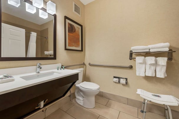 Mobility Accessible Guest Bath