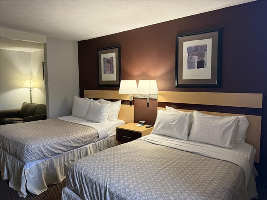 Two Double Beds with Sofabed