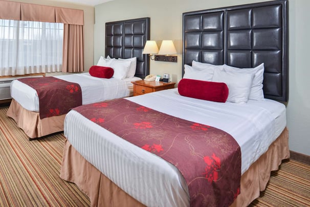 Bedroom Area in Suite with Two Queens