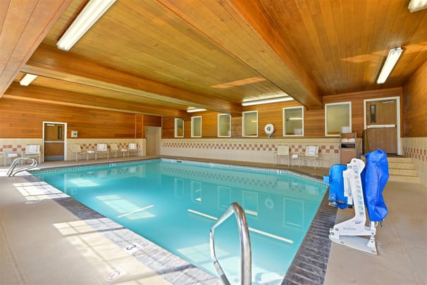 Indoor Pool with Lift Chair