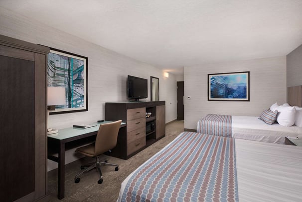 Mobility Accessible 2 Queen beds