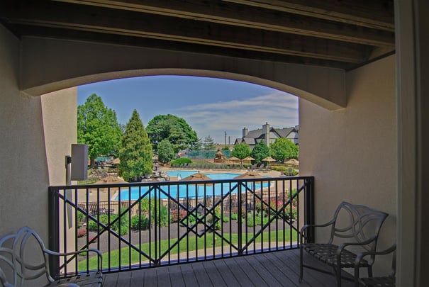 King and Queen Suite Balcony View