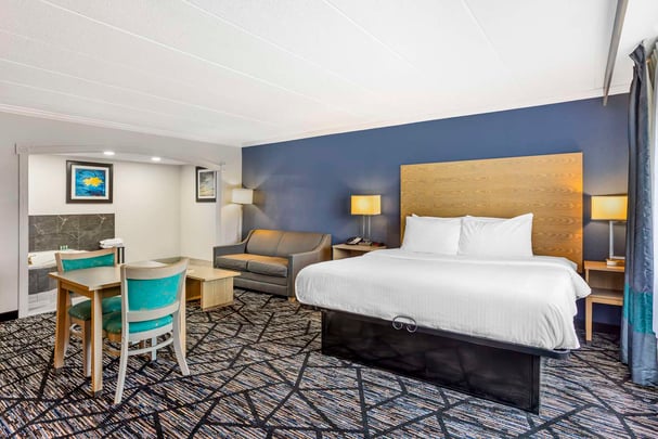 SUITE-1 KING BED WITH JACUZZI BATH TUB