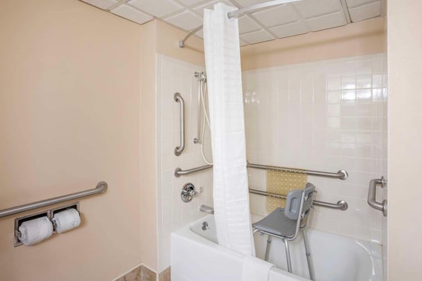 Accessible Tub with Shower Chair