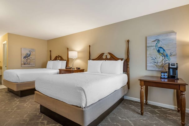 Two Queen Guest Room with desk