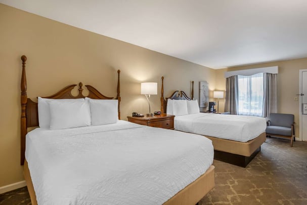 Two Queen Guest Room with desk