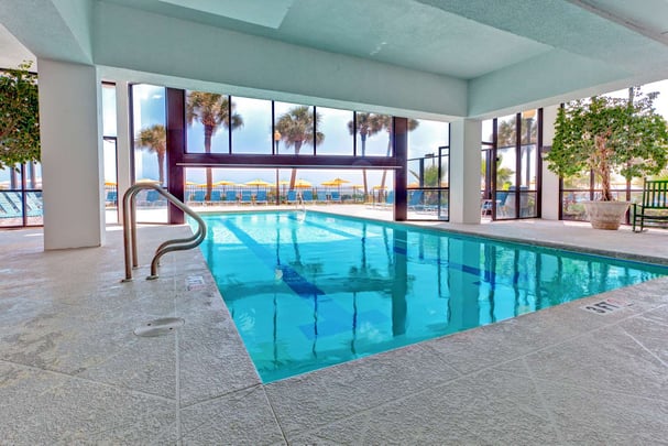 North Building Indoor Outdoor Pool