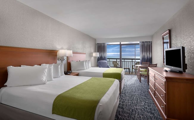 Oceanfront Room with 2 Queens - North Building