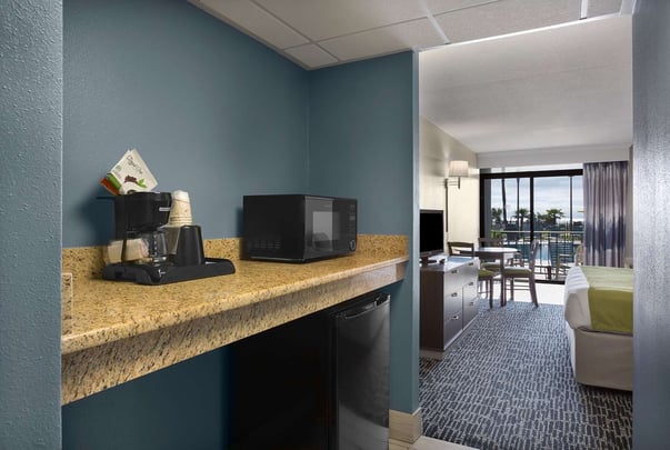 King Guestroom with Pool-View Balcony