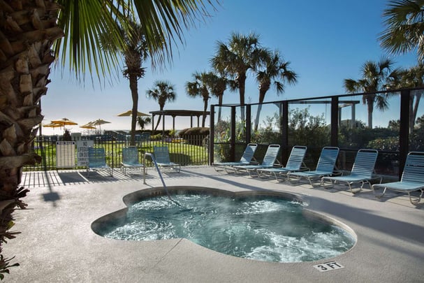 South Building Hot Tub