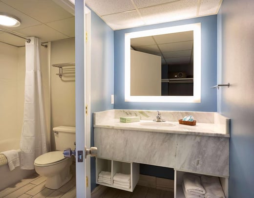 South Building Guest Bathrooms