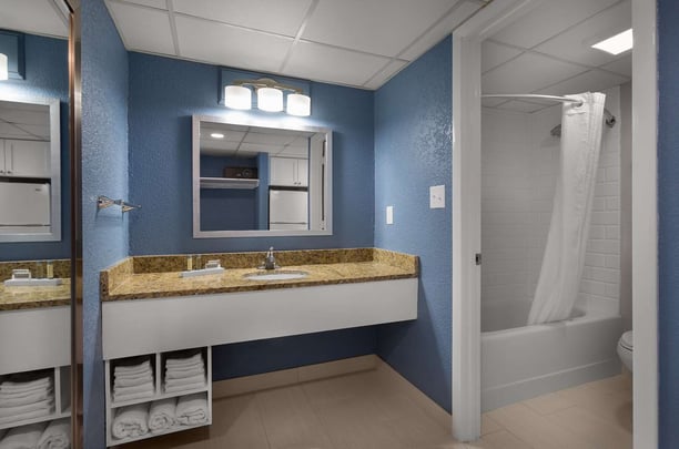 North Building Guest Bathrooms