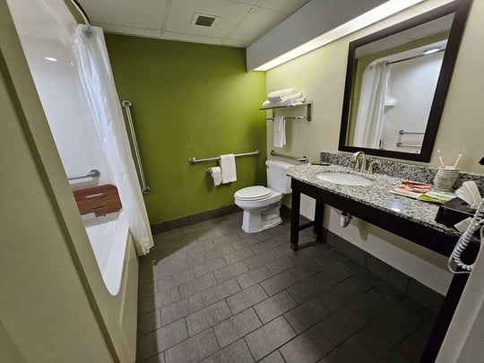 Mobility Accessible Queen Bathroom