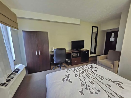 Mobility Accessible Queen Guestroom Amenities