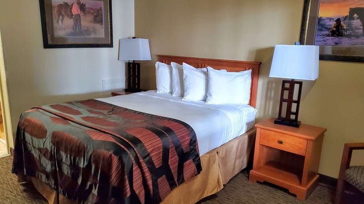 One Queen Bed Guest Room