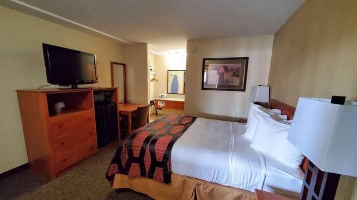 One Queen Bed Guest Room