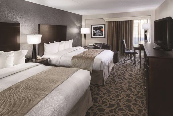 Two Queen Beds Guest Room