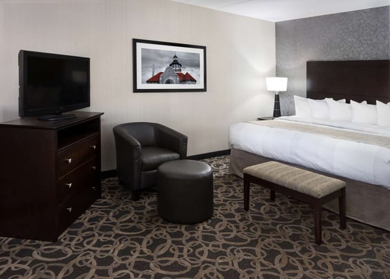 Bi-Level Suite Bedroom Area