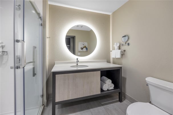 King Kitchen Walk-in Shower