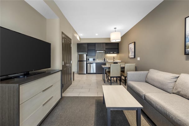 ADA Suite Double Queen Sofabed Kitchen