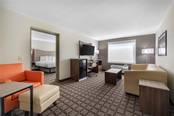 King Suite with Separate Living Area