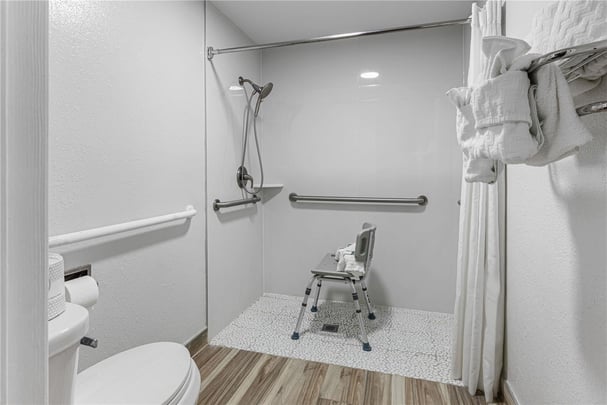 ADA Triple Queen - Roll-In Shower