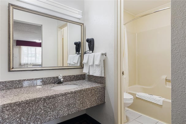 Two Double Beds - Guest Bath