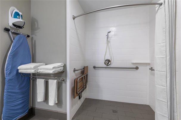 ADA King Suite  - Roll-In Shower