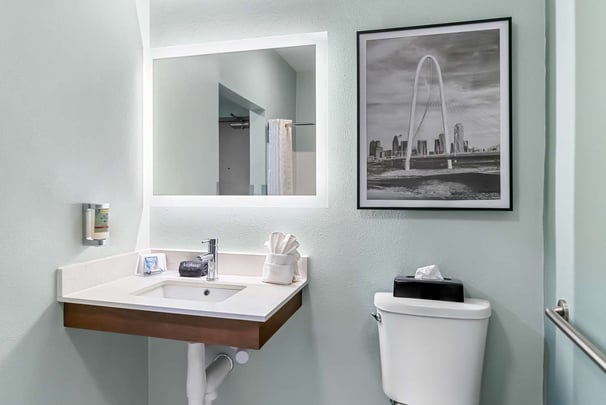 ADA King - Guest Bath