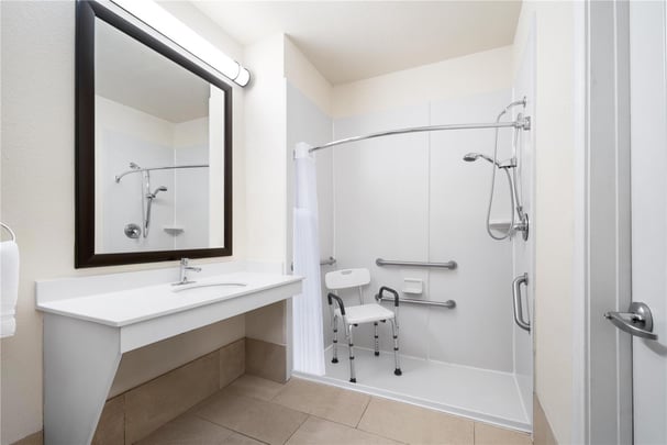 ADA Roll-In Shower