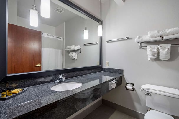 Two Queen Guest Room Bathroom