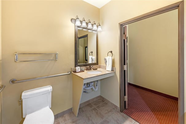 ADA King - Guest Bath