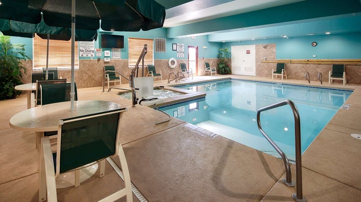 Indoor Swimming Pool and Hot Tub