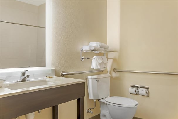 ADA Double Queen - Guest Bath - Roll-In Shower