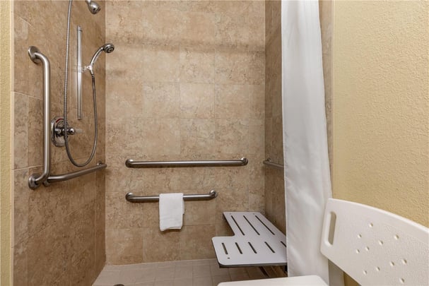 ADA Roll-In Shower