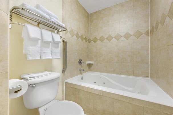 King Jetted Tub Suite - Guest Bath