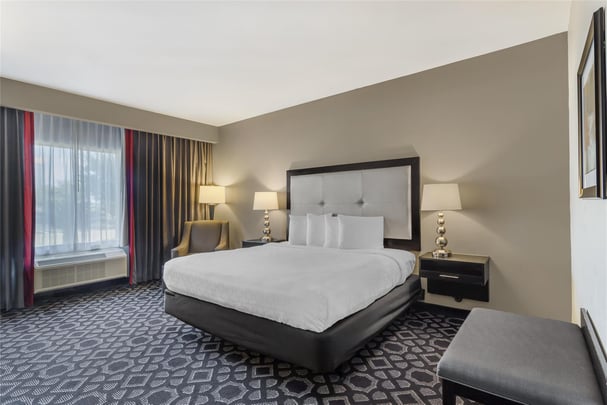 ADA - 1 King Bed w/ Roll In Shower